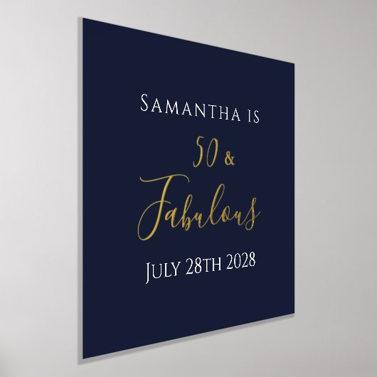 Impressions Dorure 50e anniversaire de la Marine (Poser)