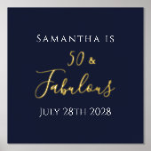 Impressions Dorure 50e anniversaire de la Marine (Recto)