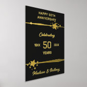 Impressions Dorure 50E Anniversaire Du Mariage (Poser)