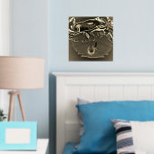 IMPRESSIONS DORURE AFFICHE MURALE ART ET DESIGN (In situ (chambre))
