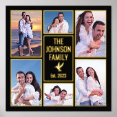 Impressions Dorure Ajouter vos propres photos 6 Collage photo de fami (Recto)