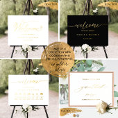 Impressions Dorure Ajouter Votre Propre Texte, Élégant Panneau Person