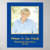 Impressions Dorure Ajoutez Votre Propre Photo En Mémoire Des Impriman (Recto)