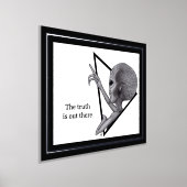 Impressions Dorure Alien gris, la vérité est là (Poser)