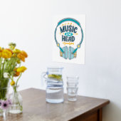 Impressions Dorure Amoureux de la musique (Couchage (Cuisine))