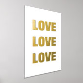 IMPRESSIONS DORURE  AMOVE LOVE LOVE | MUR (Poser)