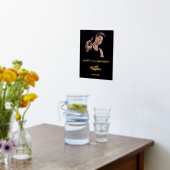 Impressions Dorure Anniversaire de fête en or noir parties scintillan (Couchage (Cuisine))