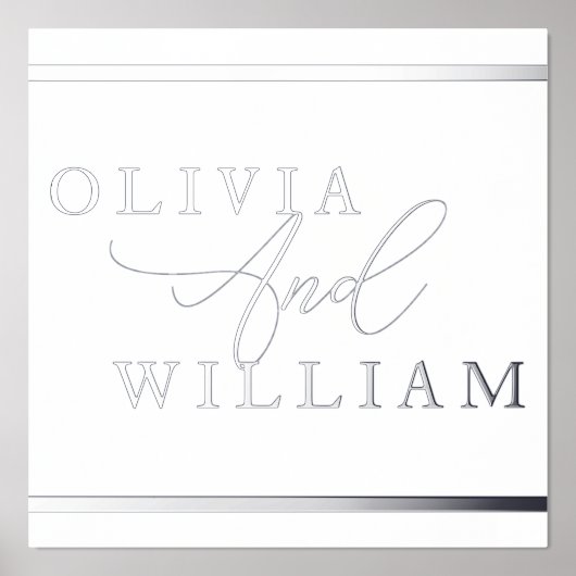 Impressions Dorure Anniversaire du Fiançailles Mariage des noms d'hui (Recto)