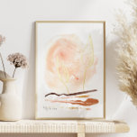 Impressions Dorure Aquarelle d'or Boho Abstraite biologique<br><div class="desc">Moderne bio BOHO formes terreuses, peintes en aquarelles libres et contemporaines avec de véritables accents de feuille d'or a été créé par Audrey Jeanne Roberts, artiste et designer de renommée internationale. Pêche pâle, orange brûlé, rose roux jusqu'au chocolat brun avec élégante vie dorée. Il y a quatre images qui se...</div>