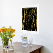 Impressions Dorure Arbres noirs et dorés (Couchage (Cuisine))