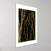 Impressions Dorure Arbres noirs et dorés (Poser)