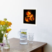 Impressions Dorure Art Abstrait Fireball (Couchage (Cuisine))