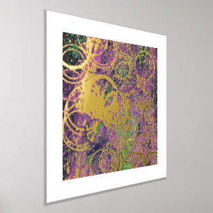 Impressions Dorure Art Abstrait moderne Gold Foil