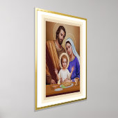 Impressions Dorure Art catholique de la Sainte Famille (Poser)