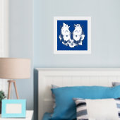 Impressions Dorure Belle huile d'argent papillon (In situ (chambre))