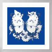 Impressions Dorure Belle huile d'argent papillon (Recto)