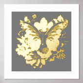 Impressions Dorure Belle huile d'or papillon (Recto)