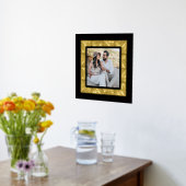 Impressions Dorure Black Herringbone personnalisé Photo Fart Imprimer (Couchage (Cuisine))