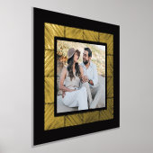 Impressions Dorure Black Herringbone personnalisé Photo Fart Imprimer (Poser)