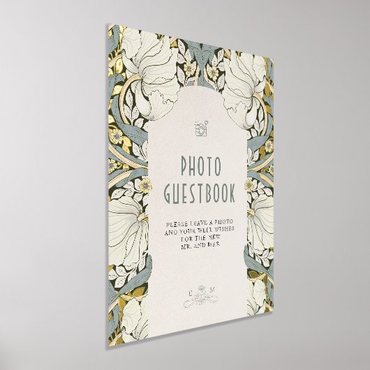 Impressions Dorure Boite d'accueil photo Dusty Blue Pimpernel Signal (Poser)