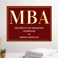 Bourgogne Gold MBA Graduation Welcome