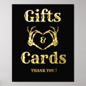 Impressions Dorure Cadeau et cartes gothiques d'Halloween Main du crâ (Recto)