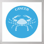 Impressions Dorure Cancer, signe zodiaque, Horoscope, Astrologie (Recto)