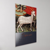 Impressions Dorure Capricorne chèvre signe Zodiac fête d'anniversaire (Poser)