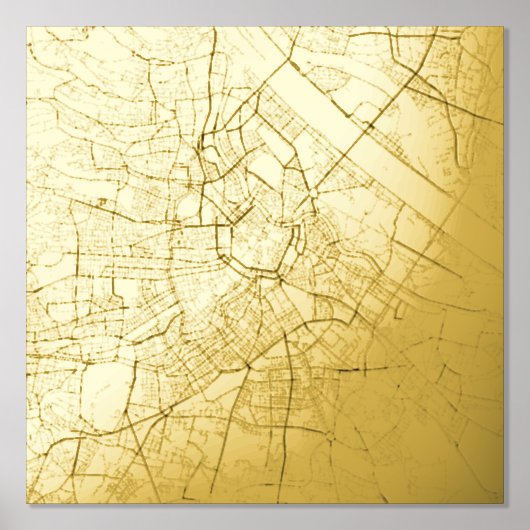 Impressions Dorure Carte cadeau élégant moderne Vienne, Autriche (Recto)