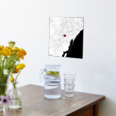 Impressions Dorure Carte de Barcelone, Espagne Moderne Élégant Cadeau (Couchage (Cuisine))