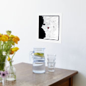 Impressions Dorure Carte de Marseille France Classy Moderne Élégant C (Couchage (Cuisine))