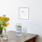 Impressions Dorure Carte de Munich, Allemagne Moderne élégant cadeau (Couchage (Cuisine))