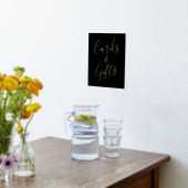 Impressions Dorure Cartes de mariage et cadeaux Black and Gold Foil S (Couchage (Cuisine))