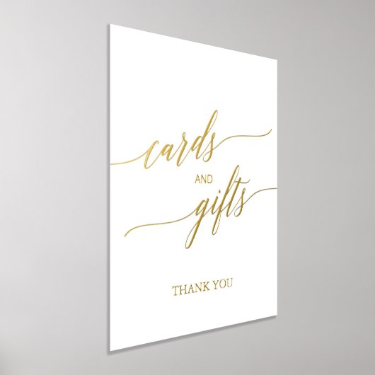 Impressions Dorure Cartes et cadeaux Elegant Gold Foil (Poser)