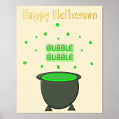 Impressions Dorure Cauldron et Bubbling Green Brew Halloween personna (Recto)
