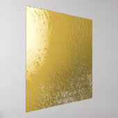 Impressions Dorure Champagne Breeze photo abstraite Foil Prints (Poser)