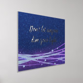 Impressions Dorure Citation Inspiration bleu & violet (Poser)