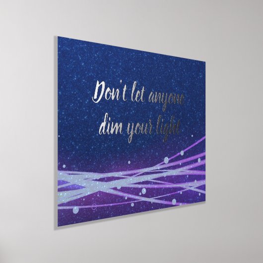 Impressions Dorure Citation Inspiration bleu & violet (Poser)