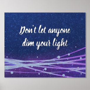 Impressions Dorure Citation Inspiration bleu & violet