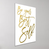 Impressions Dorure Citation Motivationnelle Soyez Votre Meilleur Auto (Poser)
