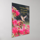 Impressions Dorure Citation philosophique Aristote de colibri (Poser)