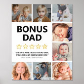 Impressions Dorure Classement Stepdad | Collage photo Bonus Dad (Recto)