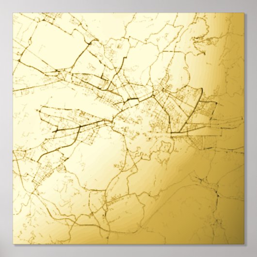 Impressions Dorure Classy & Moderne Elégant Cadeau Carte Cadeau de Fl (Recto)