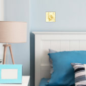 Impressions Dorure code d'ordinateur écrit en smol (In situ (chambre))