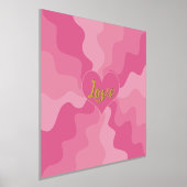 Impressions Dorure Coeur d'amour - rose (Poser)