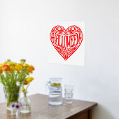 Impressions Dorure Coeur d'Halloween, Coeur Rouge, Vacances (Couchage (Cuisine))