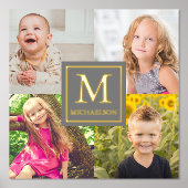 Impressions Dorure Collage de photos de famille (Recto)