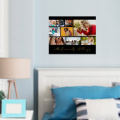 Impressions Dorure Collect Moments Script Multi Photo Collage Moderne (In situ (chambre))