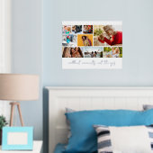 Impressions Dorure Collect Moments Script Multi Photo Collage Moderne (In situ (chambre))