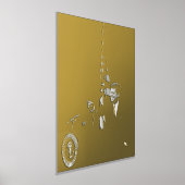 Impressions Dorure Conférence de John Kennedy 35e président des États (Poser)